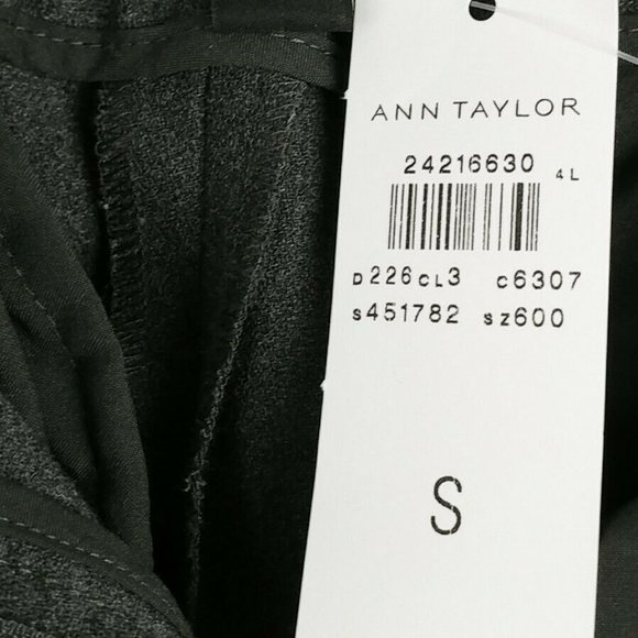 Ann Taylor NWT Sz S Track Pant Relaxed Side Stripe - Picture 3 of 3